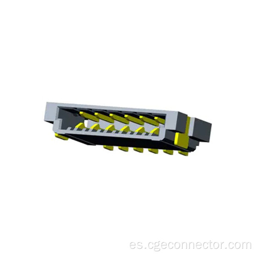 Conector de obleas tipo ángulo recto de 1.00 mm SMT